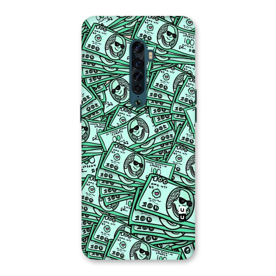 Money Swag Back Case for Oppo Reno2