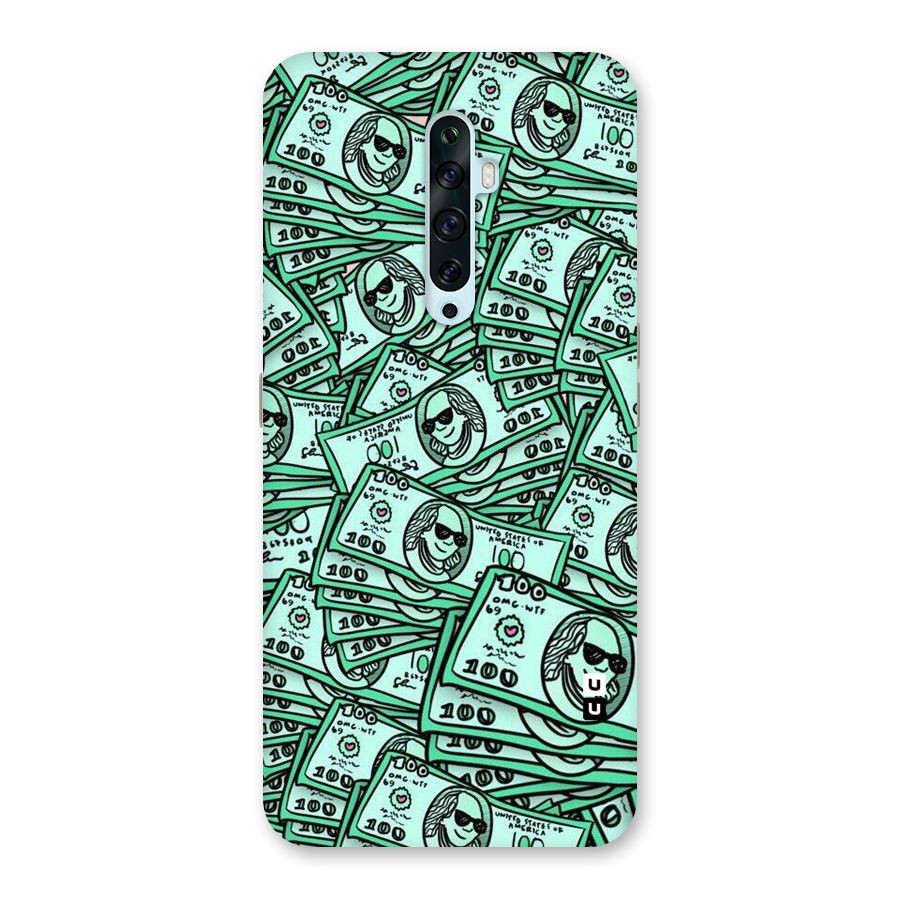 Money Swag Back Case for Oppo Reno2 F