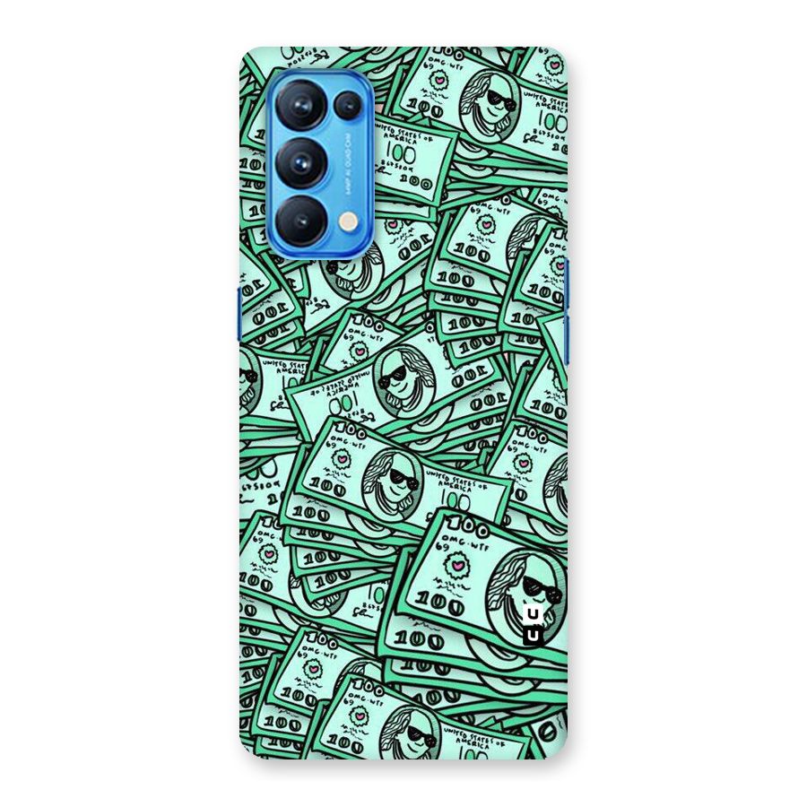 Money Swag Back Case for Oppo Reno5 Pro 5G
