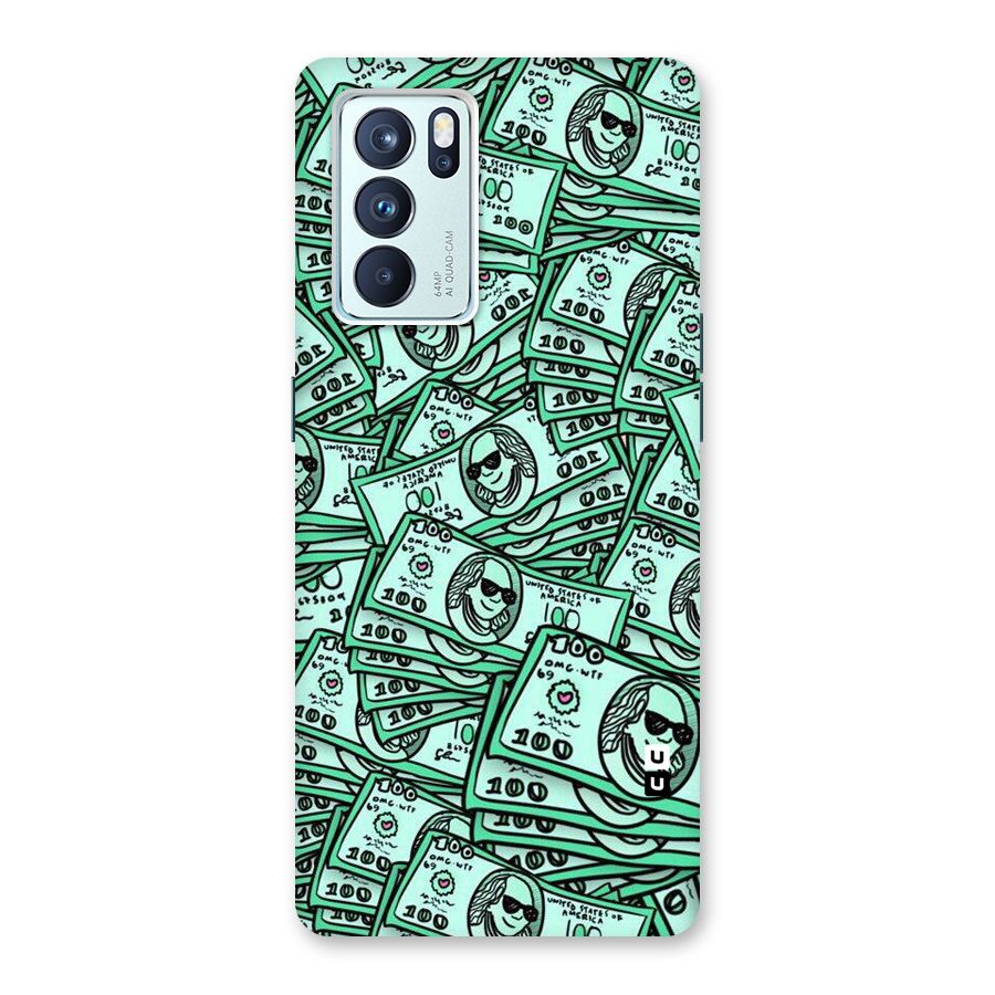 Money Swag Back Case for Oppo Reno6 Pro 5G