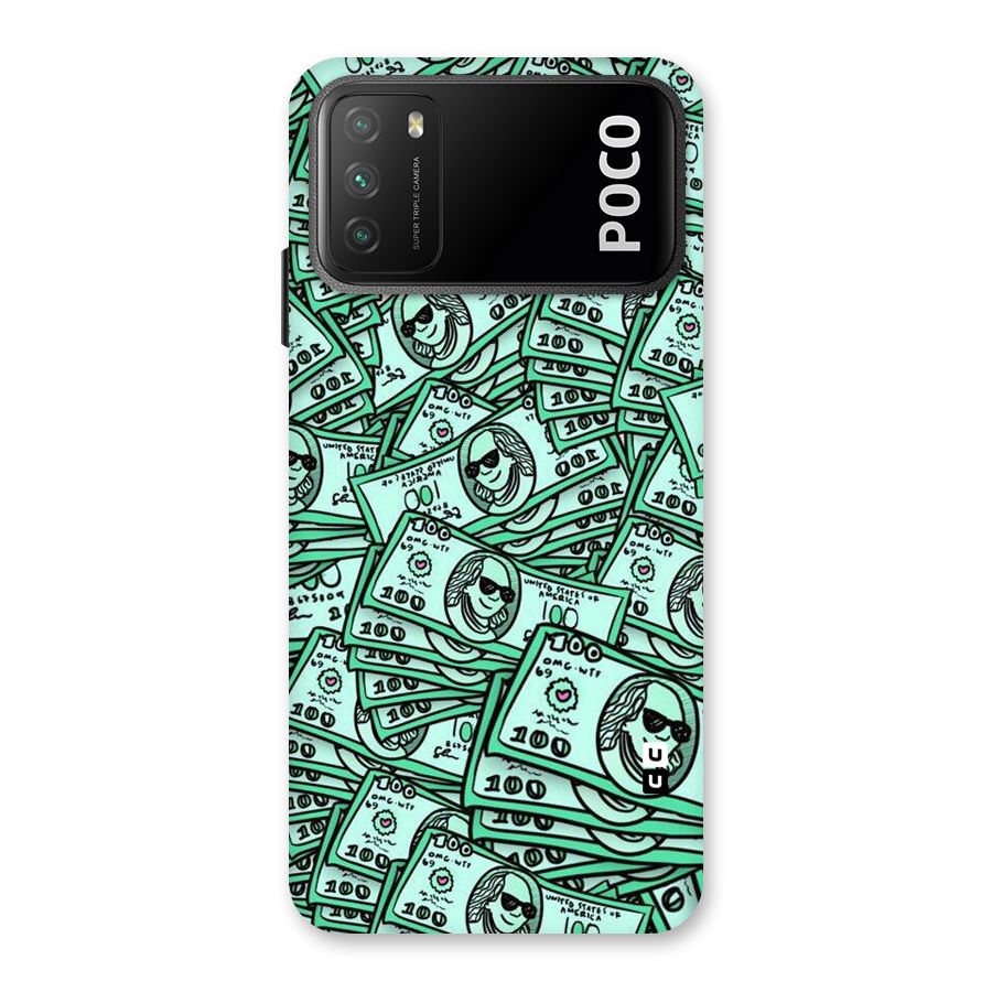 Money Swag Back Case for Poco M3