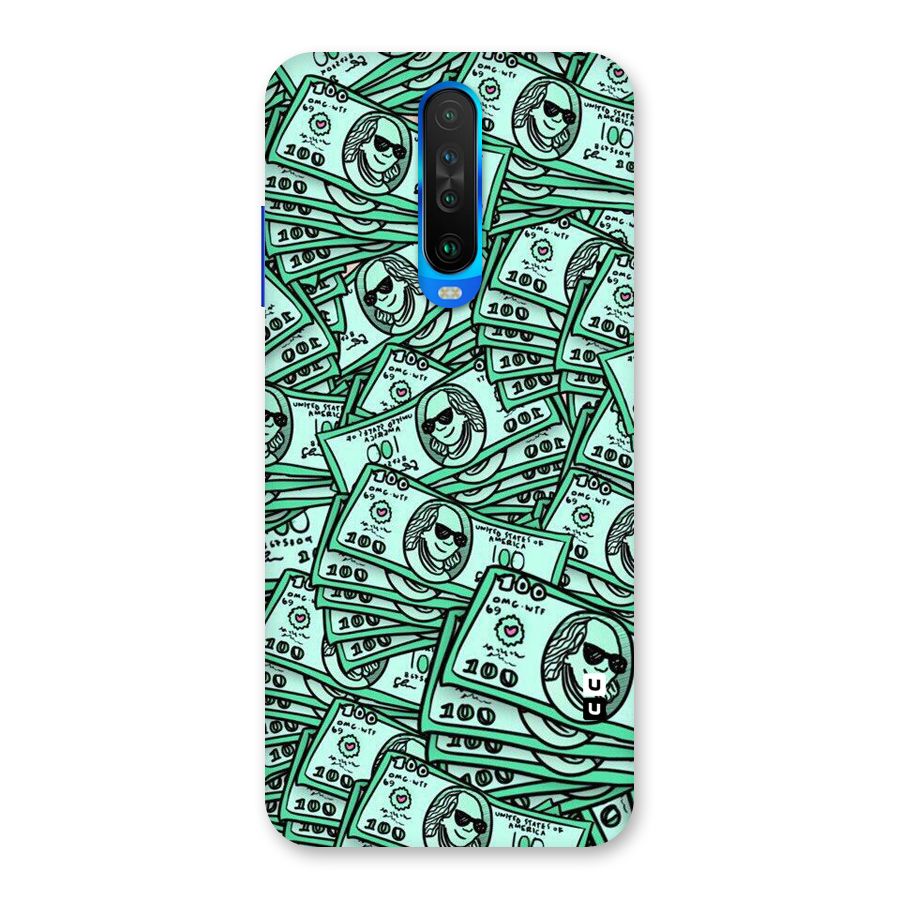 Money Swag Back Case for Poco X2