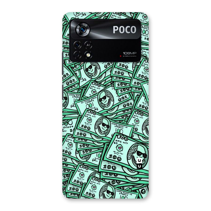 Money Swag Back Case for Poco X4 Pro 5G