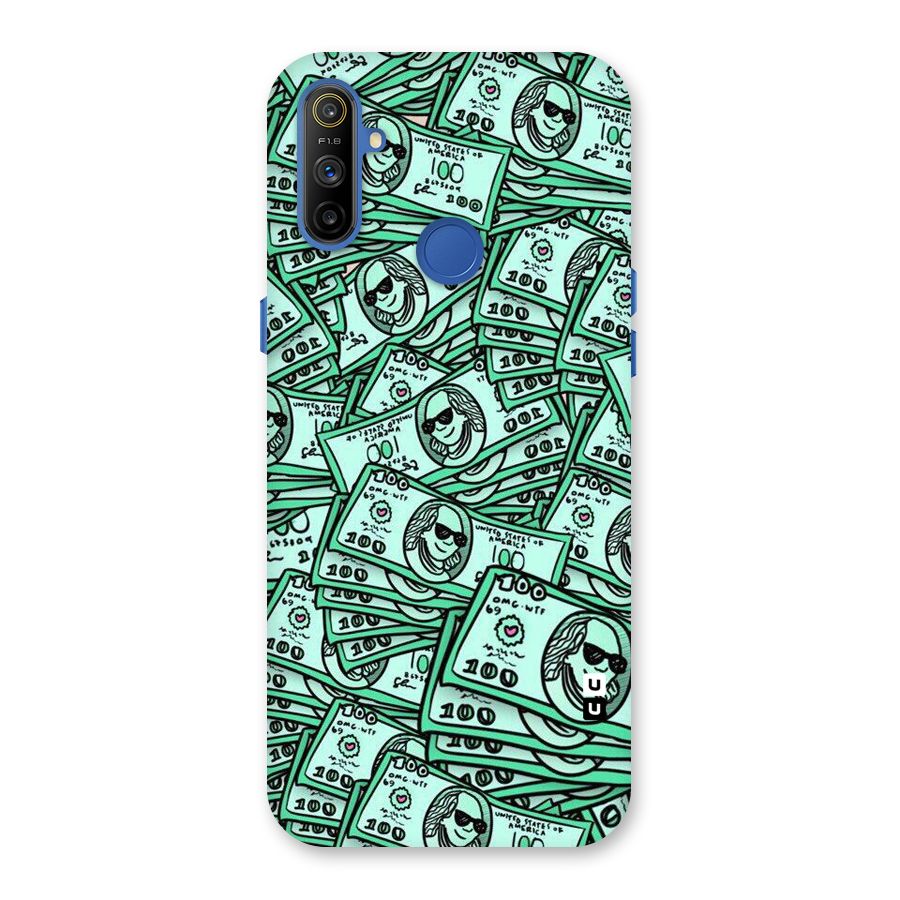Money Swag Back Case for Realme Narzo 10A