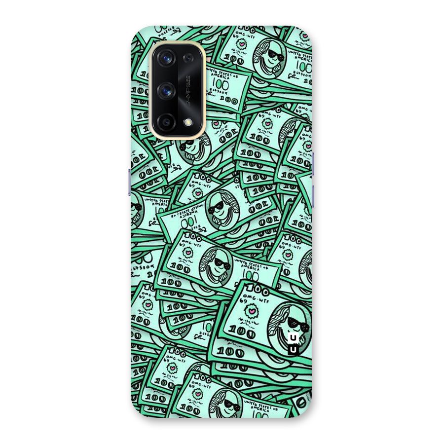 Money Swag Glass Back Case for Realme X7 Pro