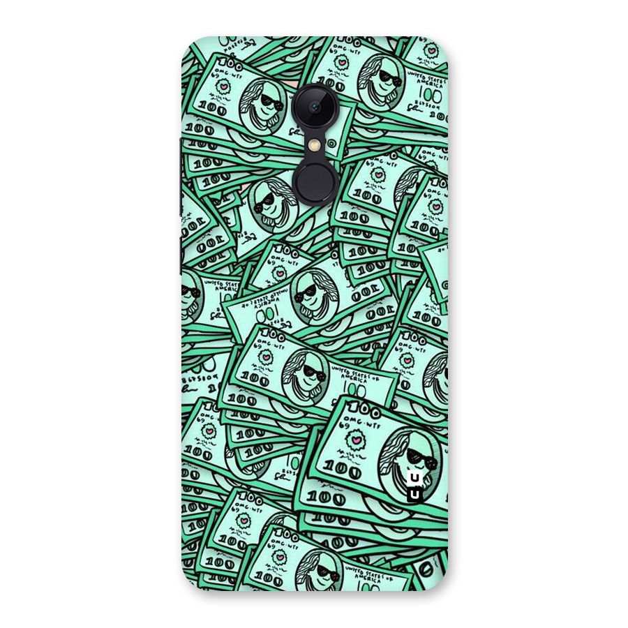 Money Swag Back Case for Redmi 5