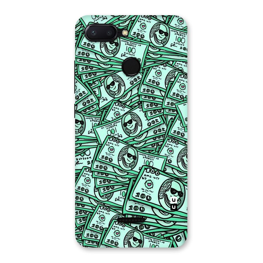 Money Swag Back Case for Redmi 6