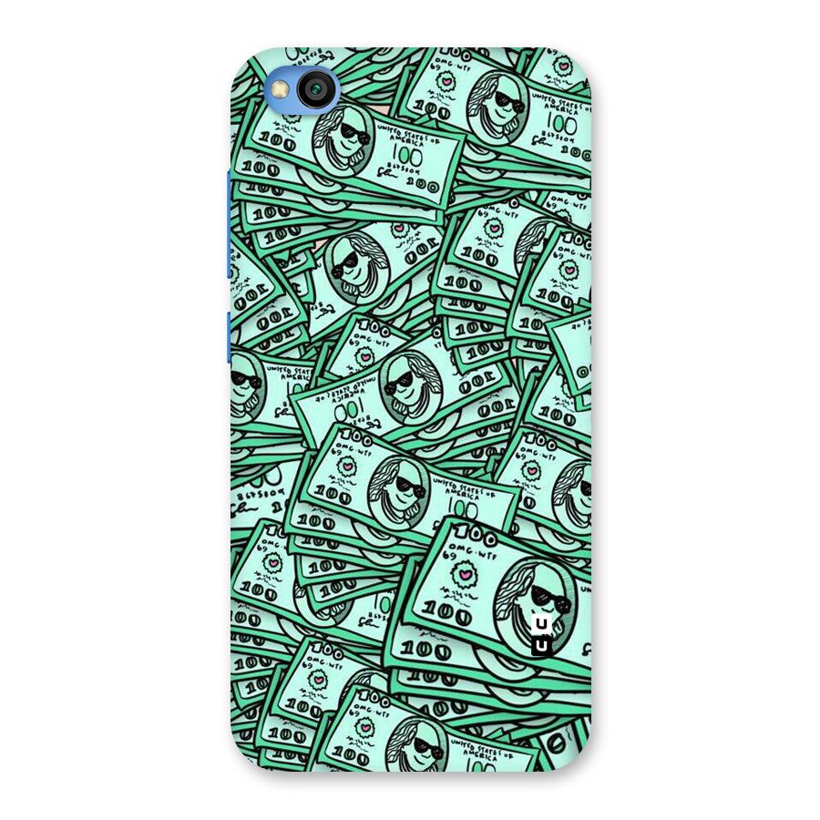 Money Swag Back Case for Redmi Go