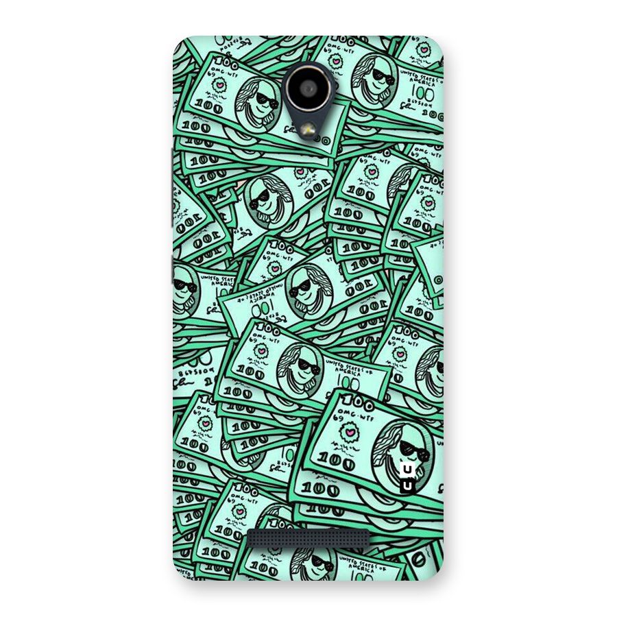 Money Swag Back Case for Redmi Note 2