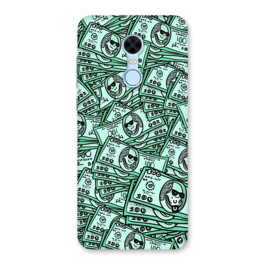 Money Swag Back Case for Redmi Note 5
