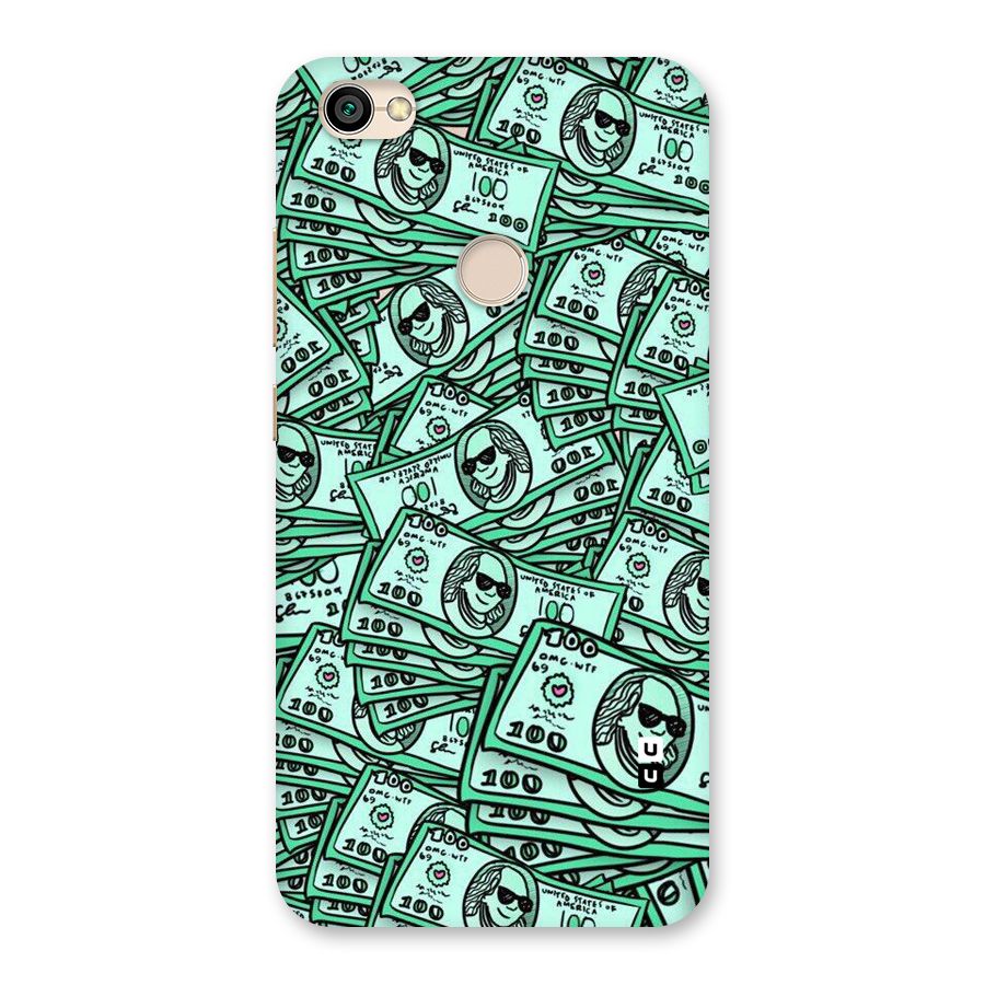 Money Swag Back Case for Redmi Y1 2017