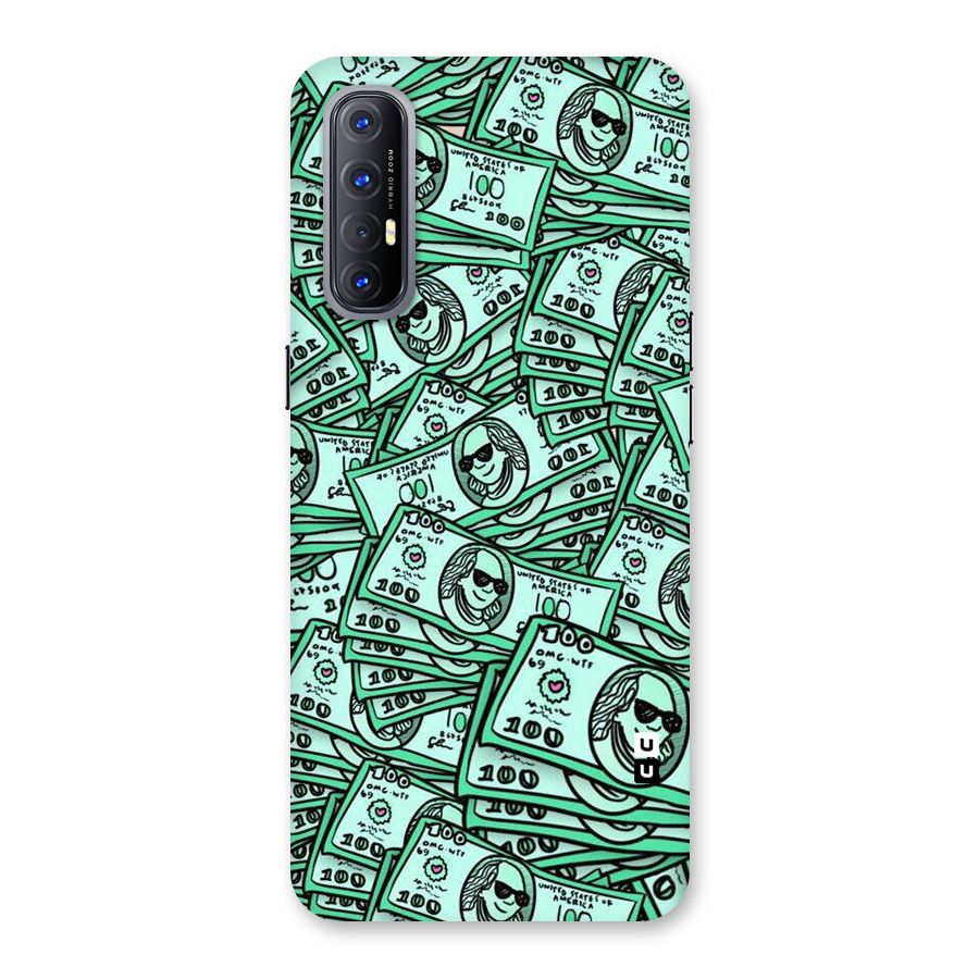 Money Swag Back Case for Reno3 Pro