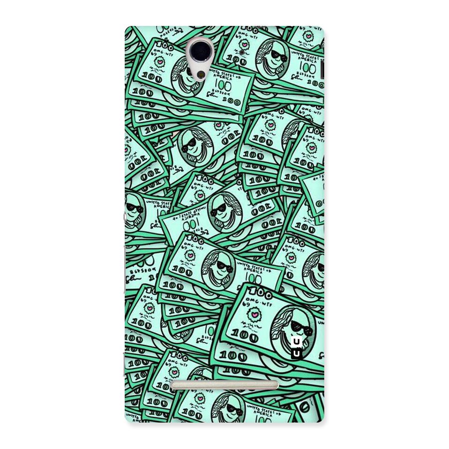 Money Swag Back Case for Sony Xperia C3