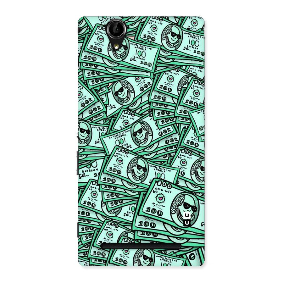 Money Swag Back Case for Sony Xperia T2