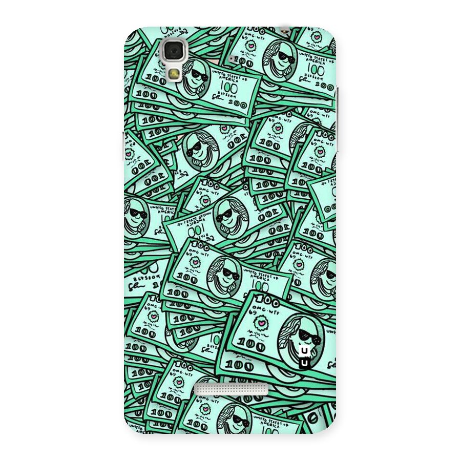 Money Swag Back Case for Yu Yureka