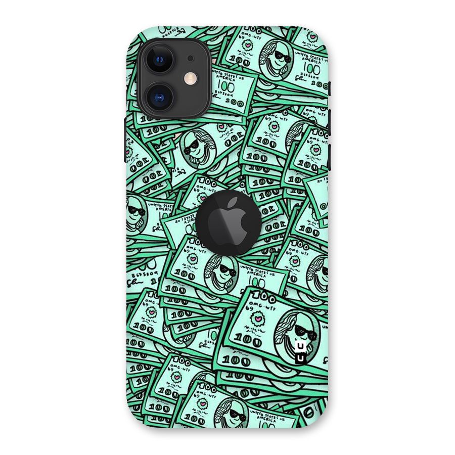 Money Swag Back Case for iPhone 11 Logo Cut