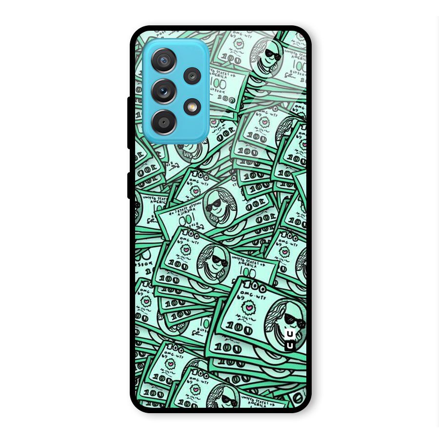 Money Swag Glass Back Case for Galaxy A52