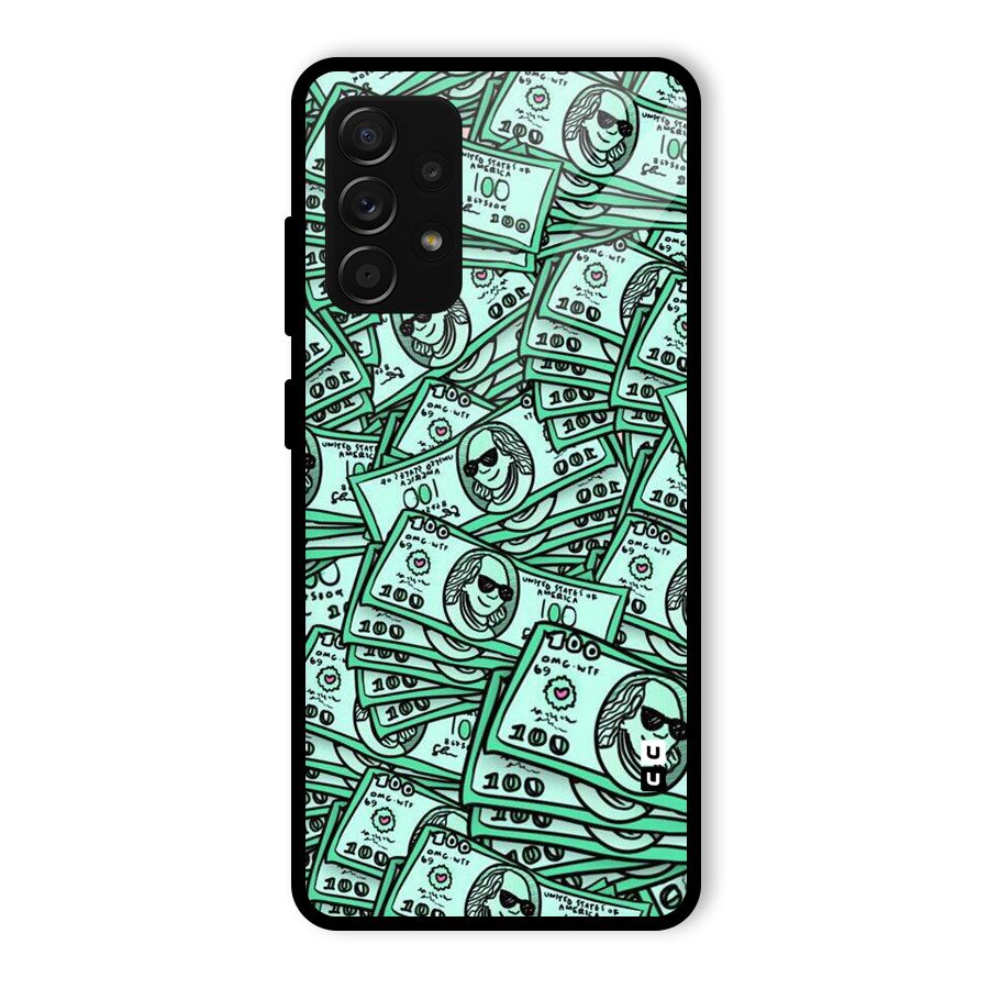 Money Swag Glass Back Case for Galaxy A53 5G