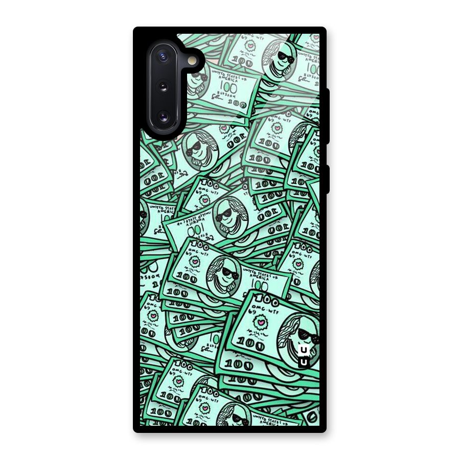 Money Swag Glass Back Case for Galaxy Note 10