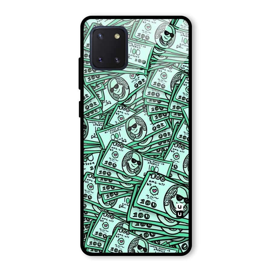 Money Swag Glass Back Case for Galaxy Note 10 Lite