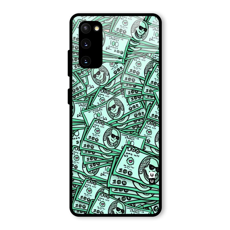Money Swag Glass Back Case for Galaxy S20 FE 5G