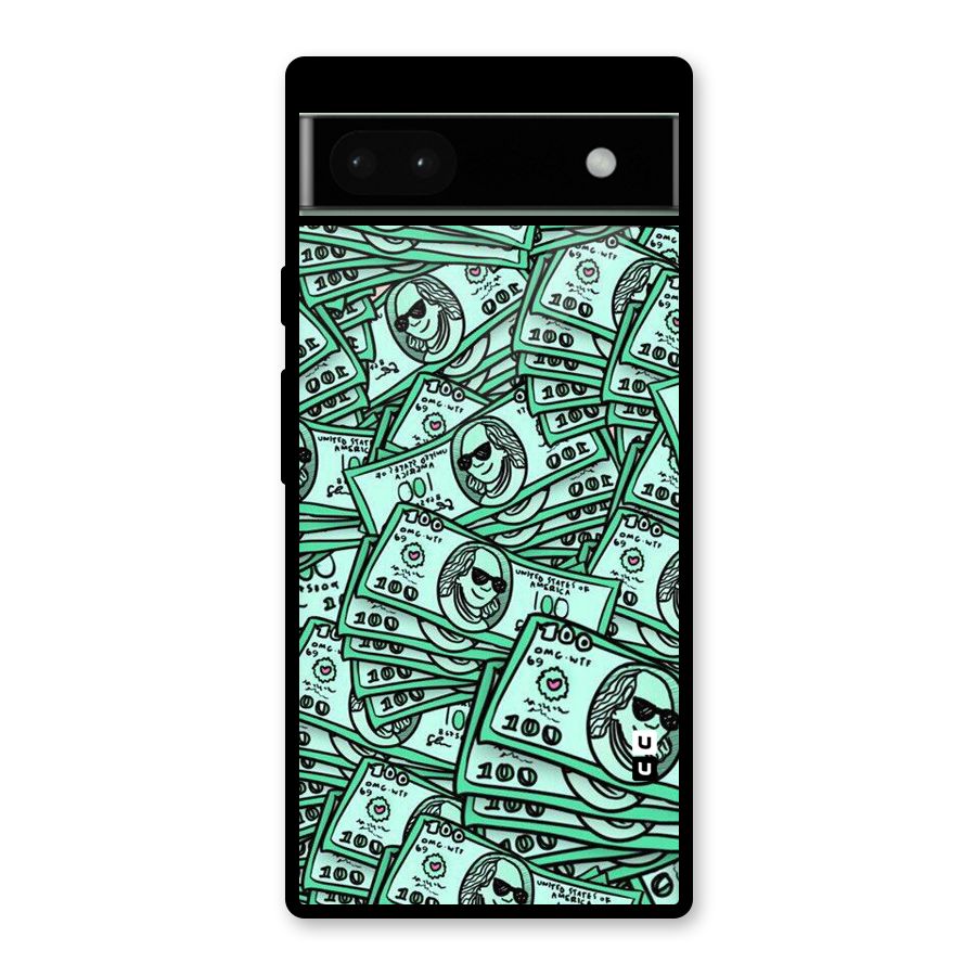 Money Swag Glass Back Case for Google Pixel 6a