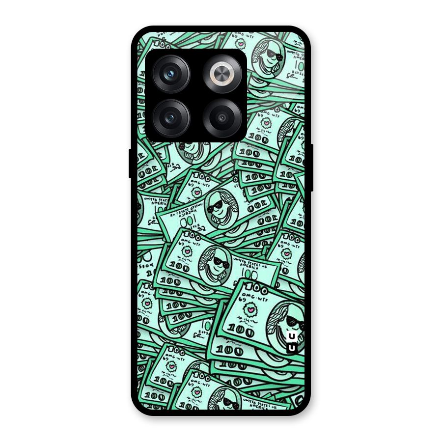 Money Swag Glass Back Case for OnePlus 10T