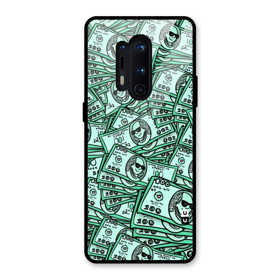 Money Swag Glass Back Case for OnePlus 8 Pro