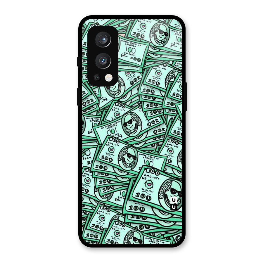 Money Swag Glass Back Case for OnePlus Nord 2 5G