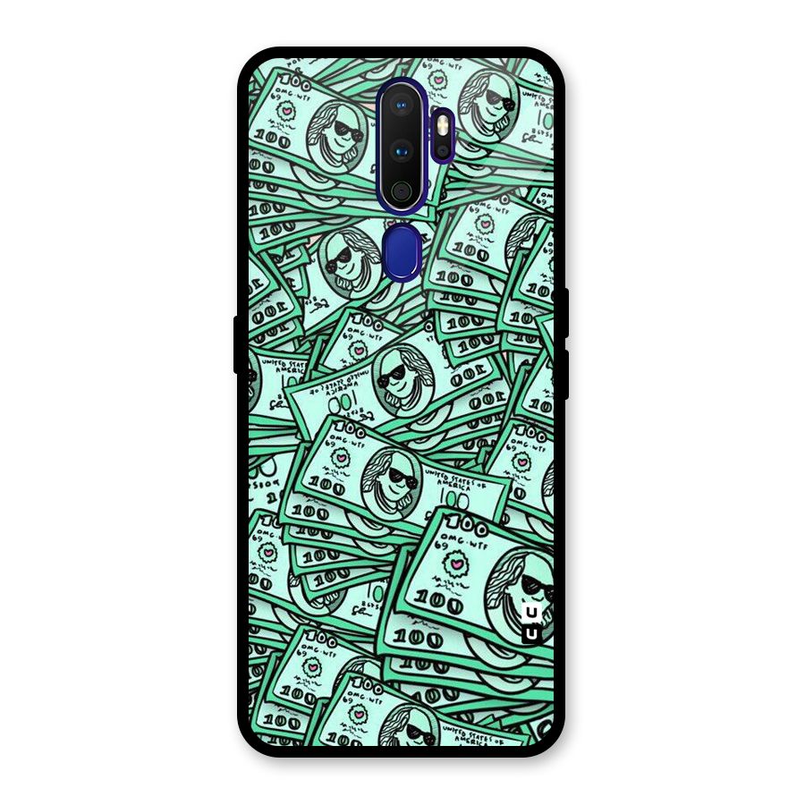Money Swag Glass Back Case for Oppo A9 (2020)