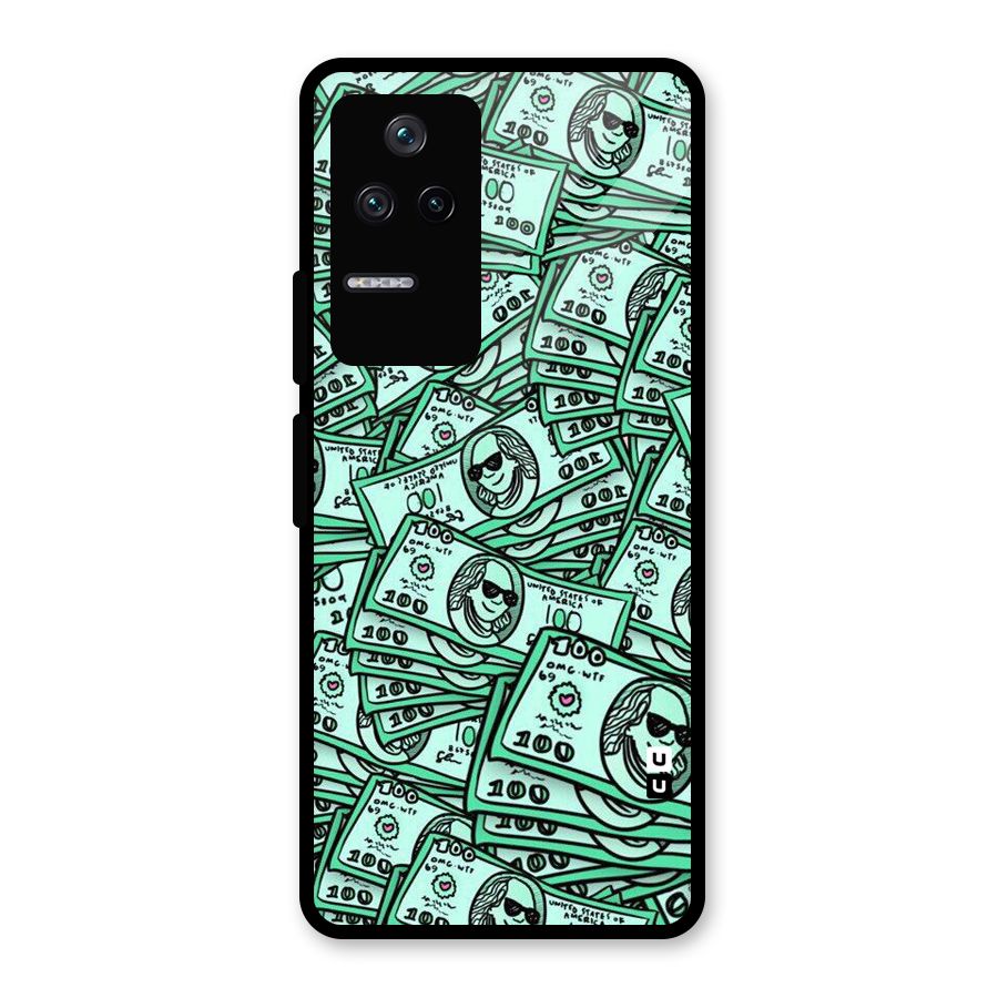 Money Swag Glass Back Case for Poco F4 5G