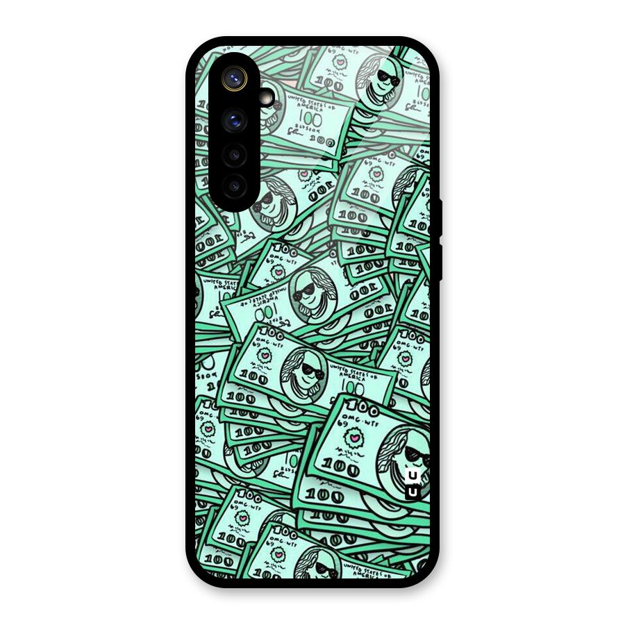 Money Swag Glass Back Case for Realme 6