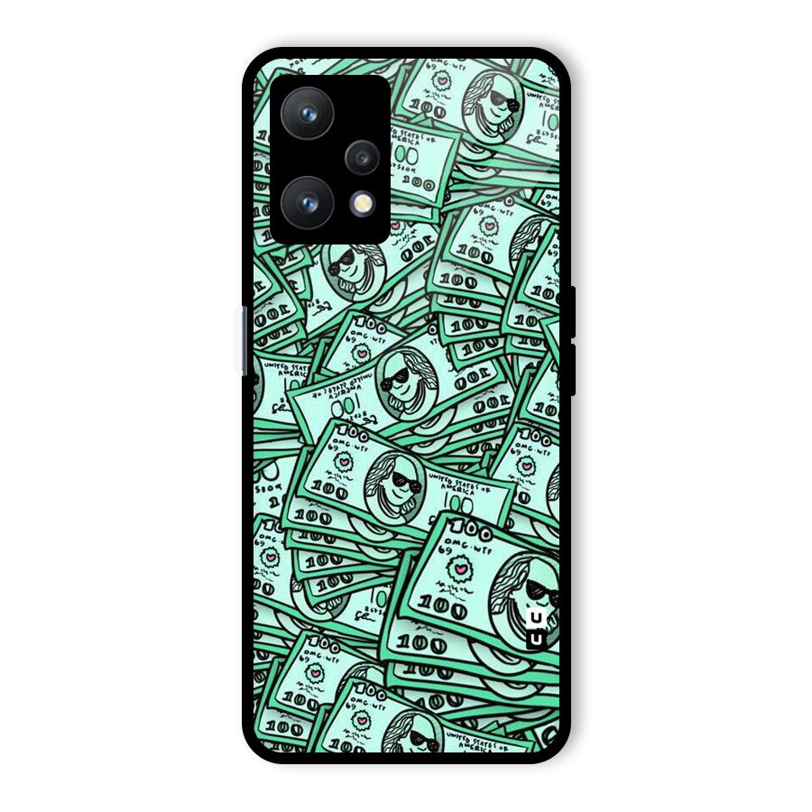 Money Swag Glass Back Case for Realme 9 Pro 5G