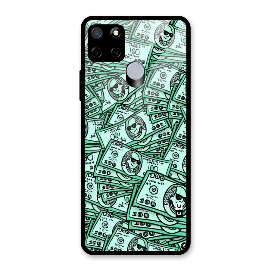 Money Swag Glass Back Case for Realme C12