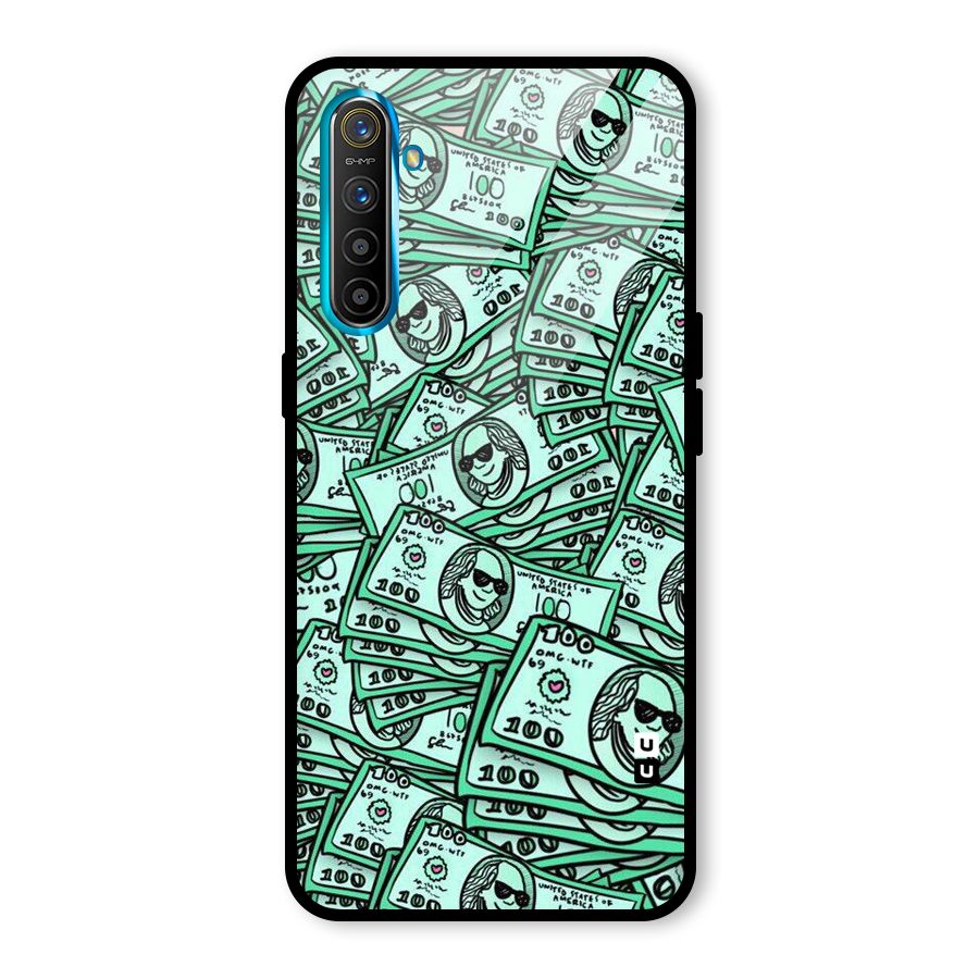 Money Swag Glass Back Case for Realme X2