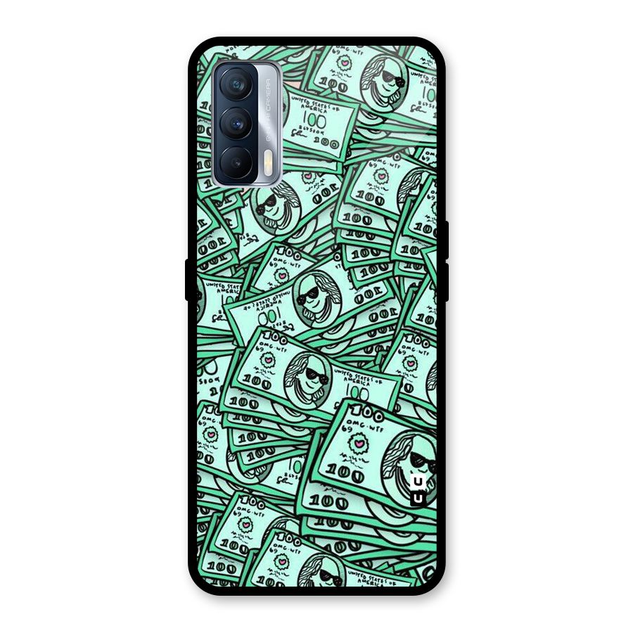 Money Swag Glass Back Case for Realme X7