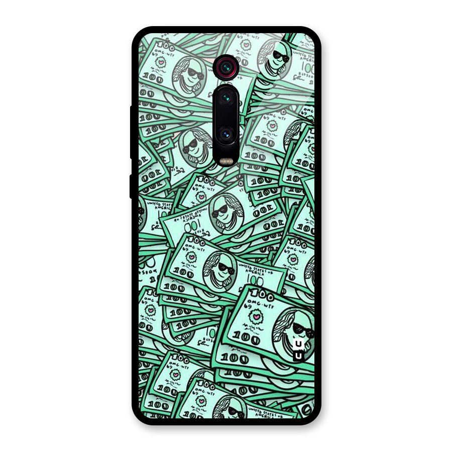 Money Swag Glass Back Case for Redmi K20 Pro
