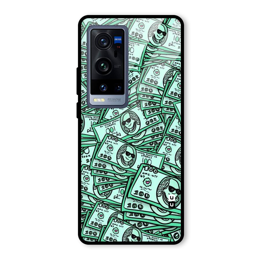 Money Swag Glass Back Case for Vivo X60 Pro Plus