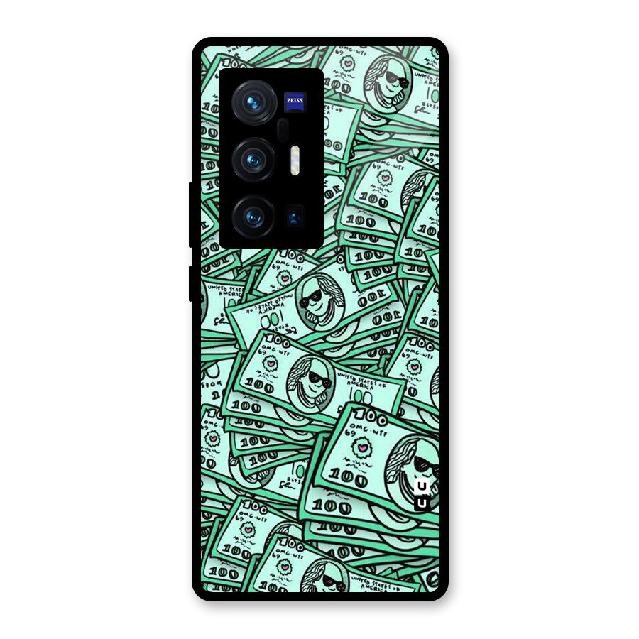 Money Swag Glass Back Case for Vivo X70 Pro Plus