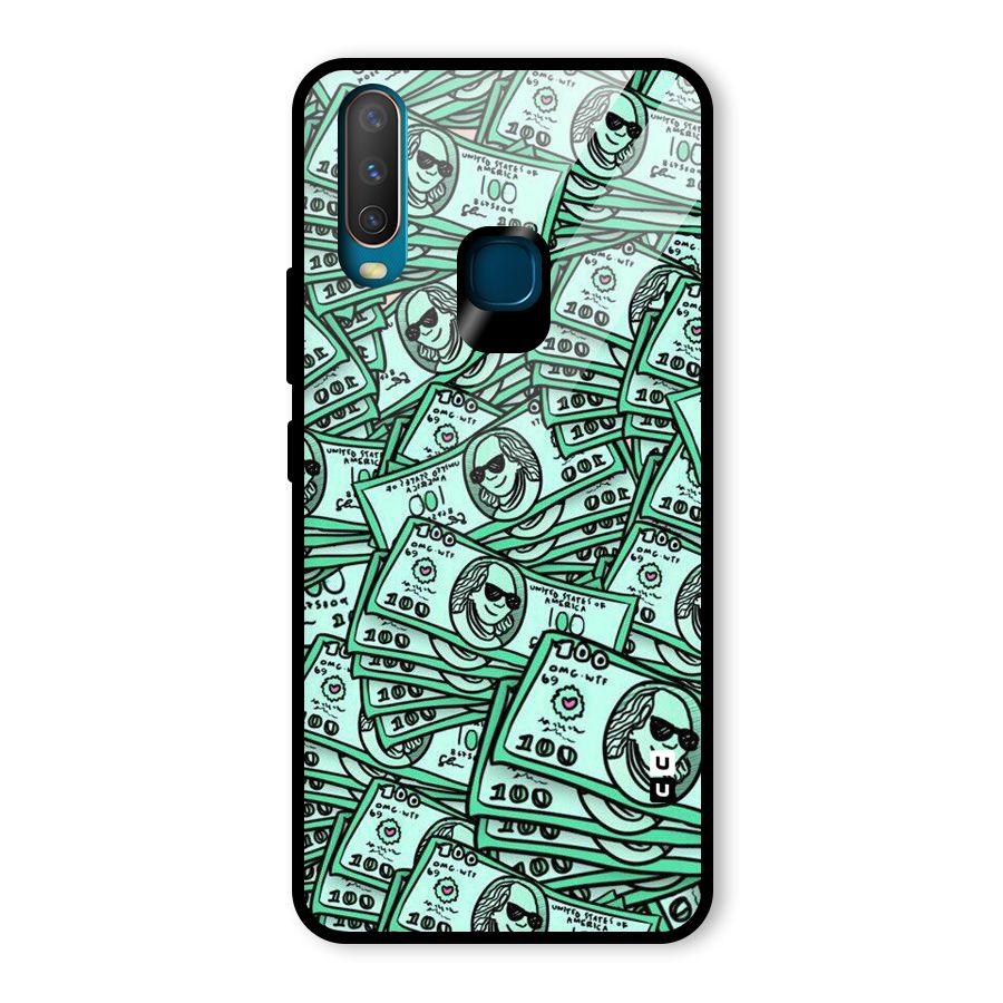 Money Swag Glass Back Case for Vivo Y12