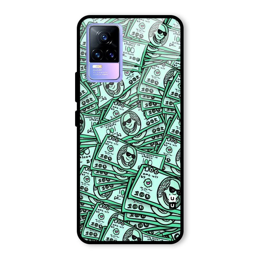 Money Swag Glass Back Case for Vivo Y73