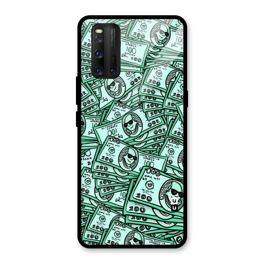 Money Swag Glass Back Case for Vivo iQOO 3