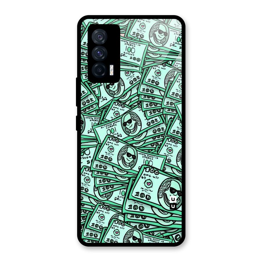 Money Swag Glass Back Case for Vivo iQOO 7 5G