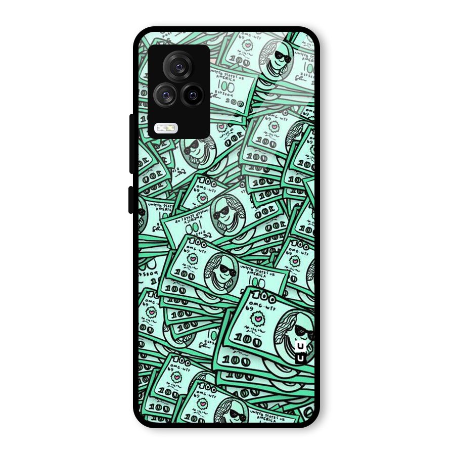 Money Swag Glass Back Case for Vivo iQOO 7 Legend 5G