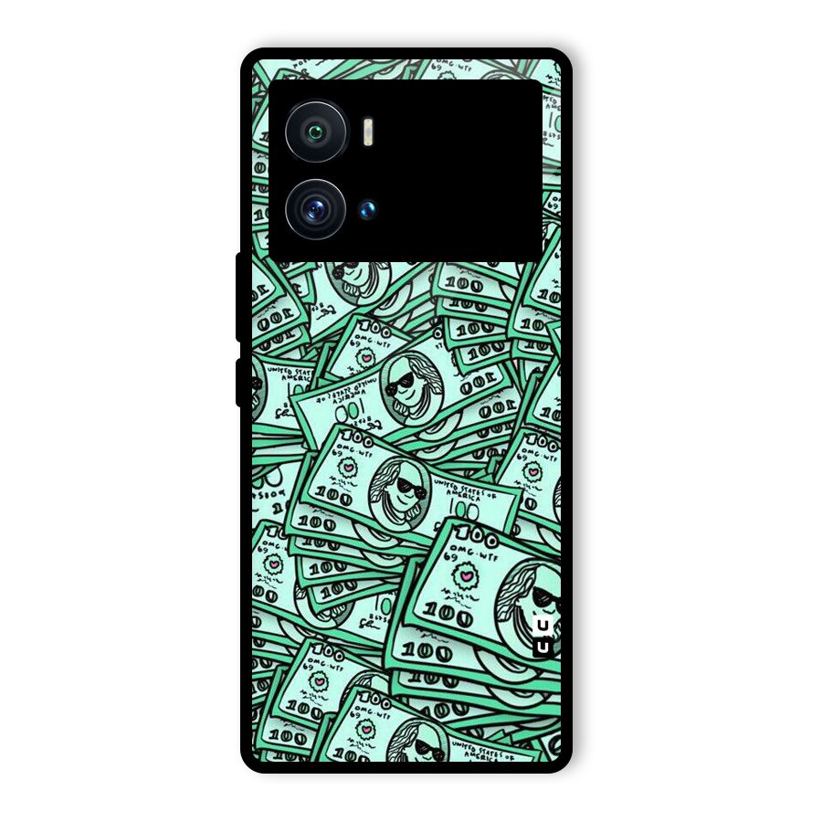 Money Swag Glass Back Case for Vivo iQOO 9 Pro