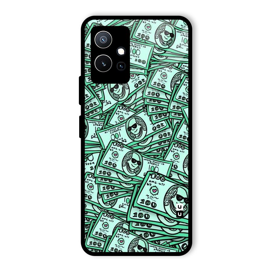 Money Swag Glass Back Case for Vivo iQOO Z6