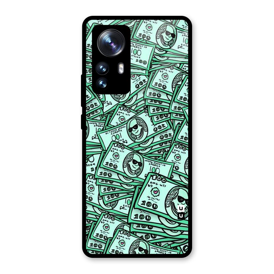 Money Swag Glass Back Case for Xiaomi 12 Pro