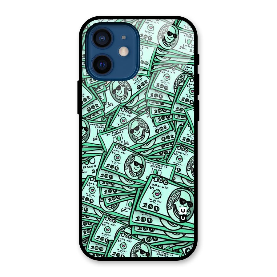 Money Swag Glass Back Case for iPhone 12 Mini