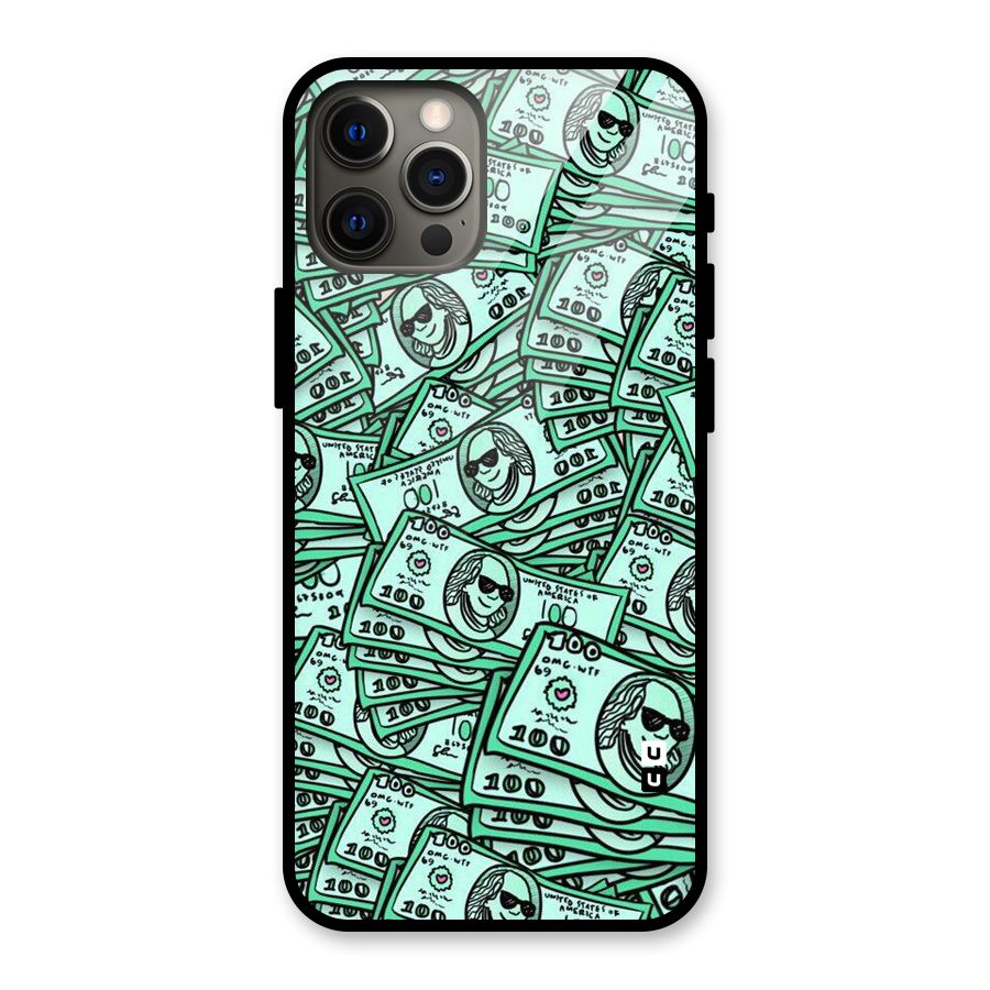 Money Swag Glass Back Case for iPhone 12 Pro Max