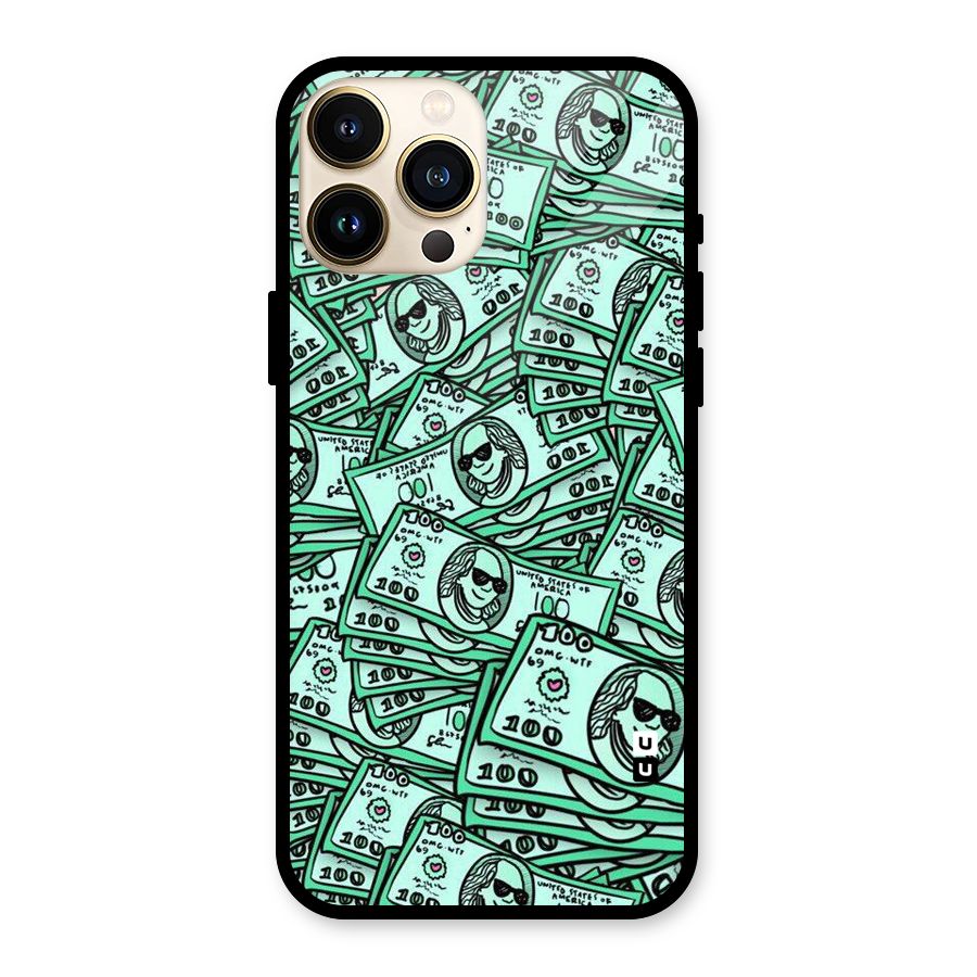 Money Swag Glass Back Case for iPhone 13 Pro Max
